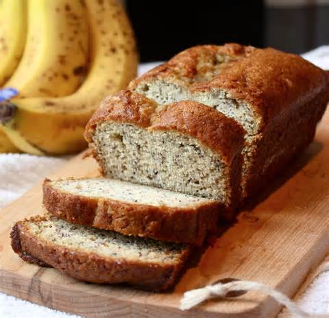 banana chia seed bread